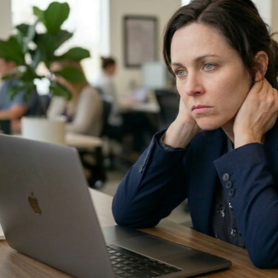 Demotivated Business Owner Image of a demotivated business owner